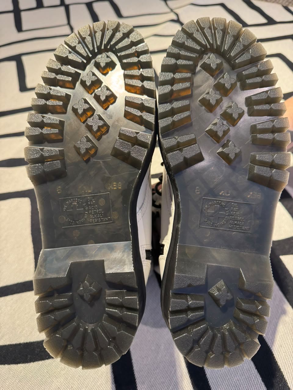 solados Dr. Martens com air cushion sole