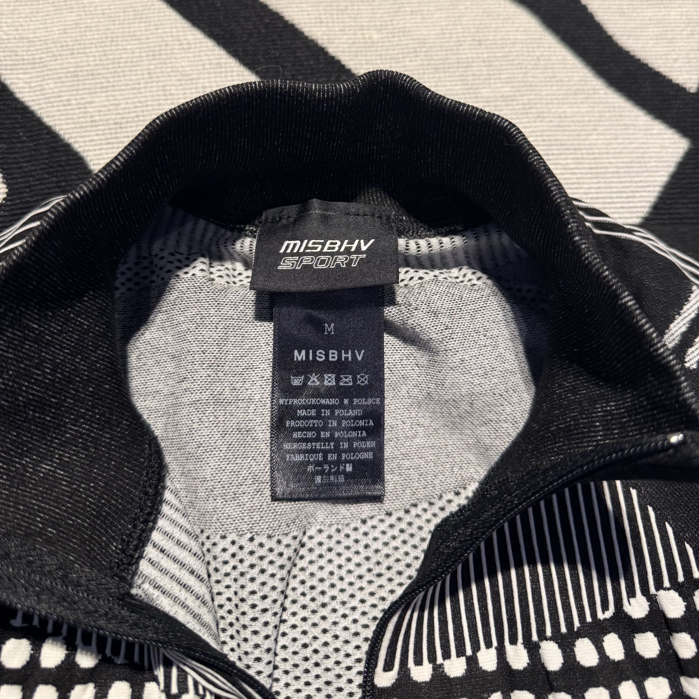 etiqueta MISBHV Sport tamanho M made in Poland